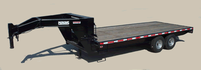 14,000# Deckover Gooseneck Trailer